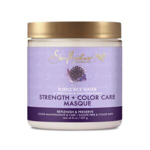 Tratamiento purpura para cabellos rubios